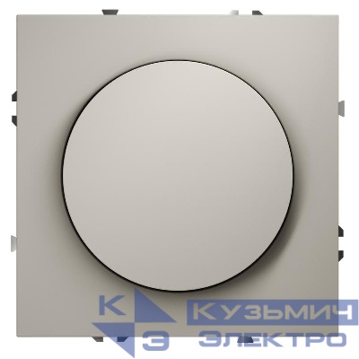 Светорегулятор поворотно-нажимной СП S70 600Вт механизм кашемир Voltum VLS070303