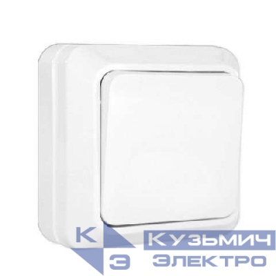 Выключатель 1-кл. ОП Олимп 10А IP20 бел. UNIVersal О0021