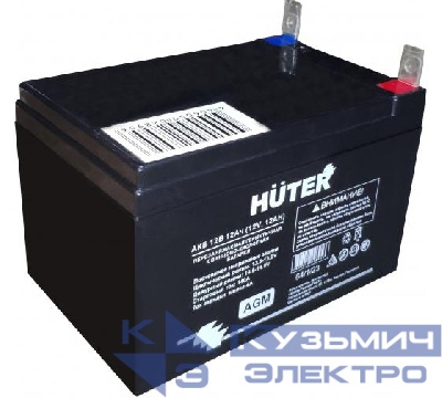 Батарея аккумуляторная АКБ 12В 6МТС-9 6МТС-10 для бензин. генераторов с электрич. запуском HUTER 64/1/23