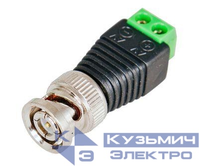 Разъем штекер BNC с клемм. колодкой (уп.50шт) Rexant 05-3076