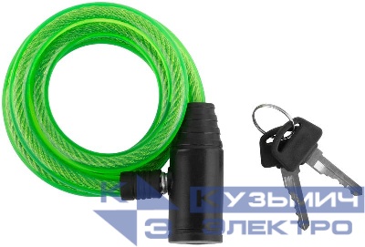 Замок тросовый 10х950мм FIT 67100