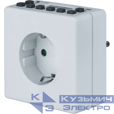 Таймер 61 556 NTR-E-S02-WH розет. электрон. Navigator 61556