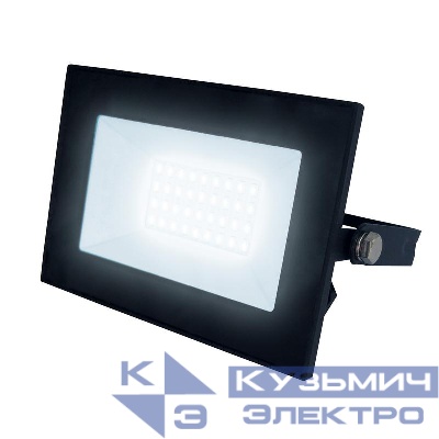 Прожектор светодиодный ULF-F21-30W/4000K IP65 200-250В BLACK бел. свет 4000К. черн. Uniel UL-00007959