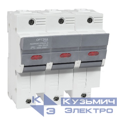 Предохранитель-разъединитель модульный OptiHold CFH22-100-3 КЭАЗ 385330