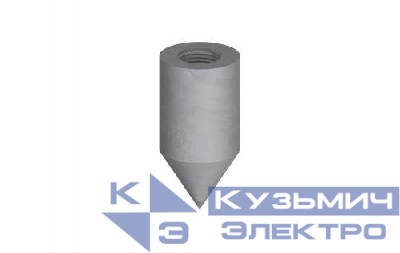 Наконечник заземлителя вертикальный d14.2мм DKC NE1407