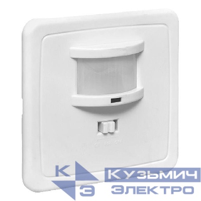 Датчик движения (ИК) MS-2000 встраив. с датчиком звука 500Вт 140град. до 12м (регулируется) IP20 EKF dd-ms-2000