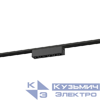 Светильник светодиодный трековый TRM-S5-2-6W4K-BK 6Вт 4000К с направленным светом для тонкого магнитного шинопровода черн. Эра Б0059049