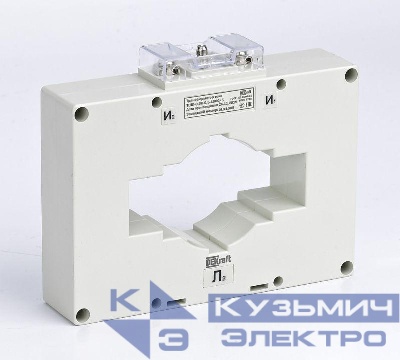 Трансформатор тока ТШП-0.66 1200/5А кл. точн. 0.5S 10В.А d80мм DEKraft 50121DEK