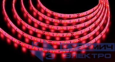 Лента светодиодная 71 406 NLS-3528R60-4.8 IP65 12B R5 4.8Вт/м (уп.5м) Navigator 71406