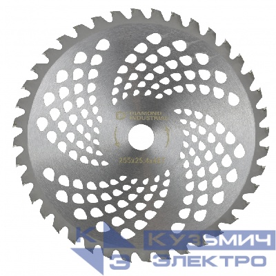 Diamond Industrial Диск для триммеров 255 х 25,4 мм 40 зубьев НМ твердосплавных Diamond Industrial