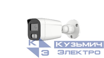 Камера видеонаблюдения сетевая RS B 1228 FMP WH 67х176х69мм 2Мп f=2.8 IP67 цилиндрическая бел. Русский Свет 37411650055