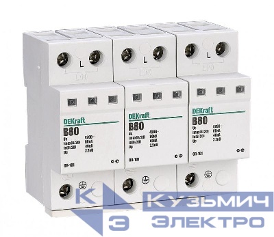 Разрядник ОП101-3P-080-B-420 DEKraft 18021DEK