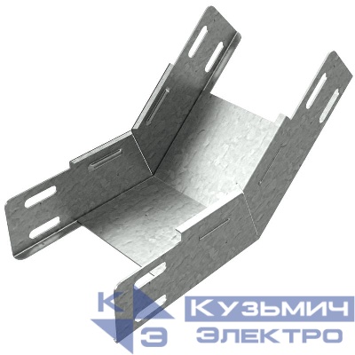 Угол для лотка вертикальный внутренний 45град. 100х100 сталь 1мм NL45-100-100 HD КМ LO4255