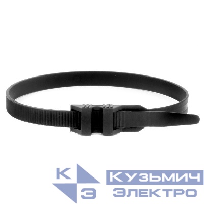 Хомут кабельный 9х300 полиамид черн. (уп.100шт) DKC 26502SR