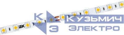 Лента светодиодная LSR-5050WW60-14.4-IP20-24В (уп.5м) IEK LSR7-1-060-20-1-05-1