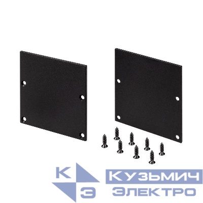 Заглушка SL-LINE-5050-LW BLACK глухая метал. Arlight 038714