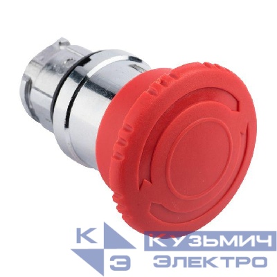 Механизм кнопки исполнительный XB4 "Грибок" поворотн. с фиксацией без подсветки красн. PROxima EKF XB4BSF-R