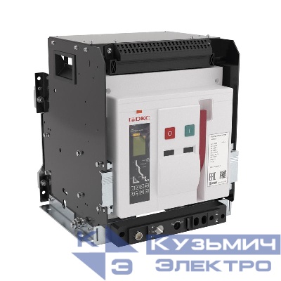 Выключатель автоматический воздушный AGS20S 3Р 2000А 80кА расцепитель 3H выкатн. управление 220В AC горизонт. подключение YON AGS20S-N3DH-6-222K