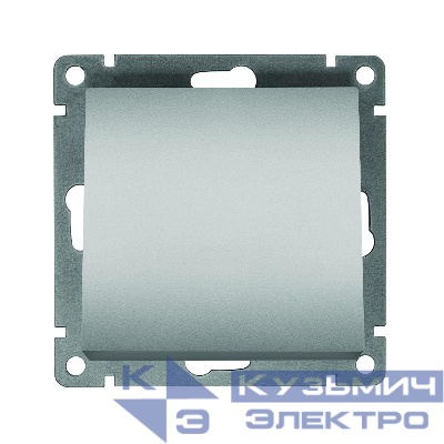 Выключатель 1-кл. СП Афина 10А IP20 механизм серебр. Universal A0021-S