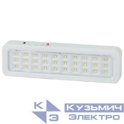 Светильник светодиодный DBA-105-0-20 30LED 5ч IP20 аварийный постоянный/непостоянный Эра Б0044398