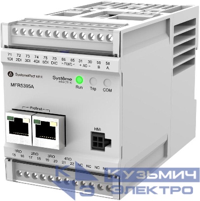 Реле MFR530 MODBUS-RTU + PROFINET 0.2-5А ТТ d10.5мм 80-270В AC/DC SE MFR5395A