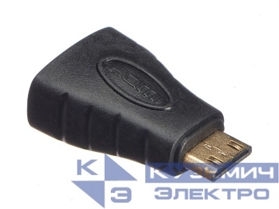 Переходник гнездо HDMI - штекер mini HDMI, dual link, NETKO Optima