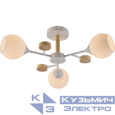 Люстра Chiara 9180-303 60Вт 3хE27 модерн Rivoli Б0068427