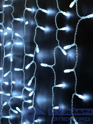 Гирлянда "Занавес" OLDCL625-TW-E 625LED бел. 2.5х1.5м IP44 соединяемая SHLights 4607144111539