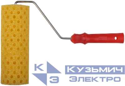 Валик поролоновый структурный "горошек" профи 230мм FIT 02876