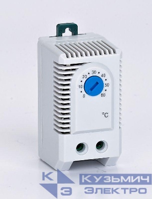 Термостат с НО контактом от 0 до +60град.C 250В DEKraft 35101DEK