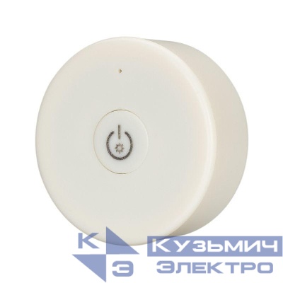 Панель Knob SMART-P87-DIM White (3В 1 зона 2.4G) (IP20 пластик) Arlight 028333