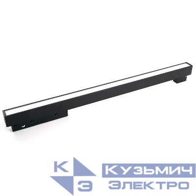 Светильник светодиодный трековый MGN302 MattLine 18Вт 4000К 1440лм 110град. низковольтный черн. FERON 41940