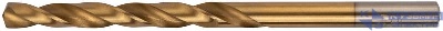 Сверло HSS по металлу титановое покрытие в блист. 5.5мм FIT 34355