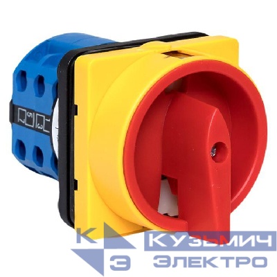 Переключатель кулачковый ПК-1-22 10А 2п "1-0-2" с блокировкой IP65 PROxima EKF pk-1-22-10-a65