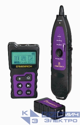 Тестер кабельный многофункциональный NetGeeks NP40 фиолет. Ermenrich 84549
