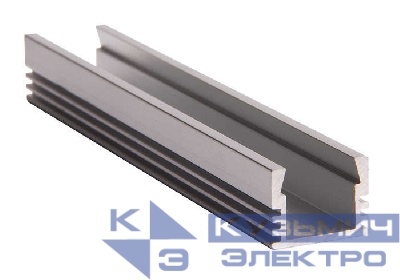 Профиль накладной PAL 1612 L2000 анодир. JazzWay 1009647