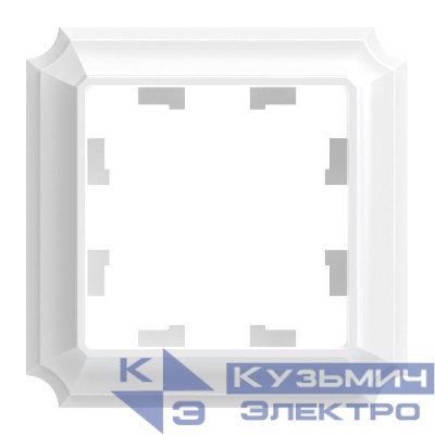 Рамка 1-м AtlasDesign Antique бел. SE ATN100101