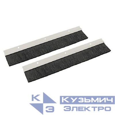 Буртик щеточный на алюм. держателе 300х45 (уп.2шт) Basic EKF BSCE3045C