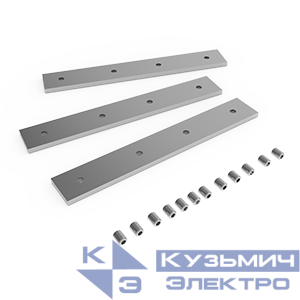 Комплект креплений для монтажа в линию светильника Universal-Line (3 пластины и винты) VARTON V4-R0-70.0007.UL0-0003