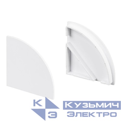 Заглушка KANT-H55 ROUND глухая пластик (комплект) Arlight 044611