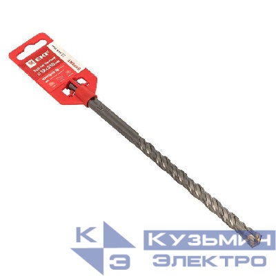 Бур по бетону SDS-plus 12х210мм 4 резца 4S спираль Expert EKF db-12-210-4x4