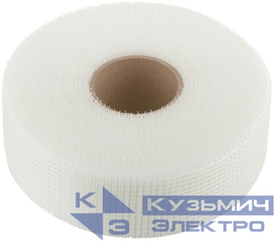 Лента стеклотканевая клейкая 50ммх90м КУРС 11453