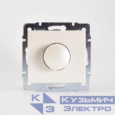 Механизм светорегулятора СП 500Вт Rain с фильтром и предохранителем жемчуж./бел. перламутр. LEZARD 703-3088-117