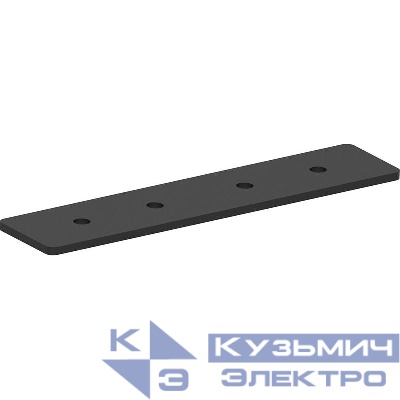 Соединитель прямой для низковольтного накладного шинопровода черн. LD2000 FERON 41975