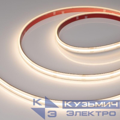 Лента светодиодная COB-PS-X420-12mm 24V Warm 3000К 4.8Вт/м IP67 герметичная (уп.15м) Arlight 049055