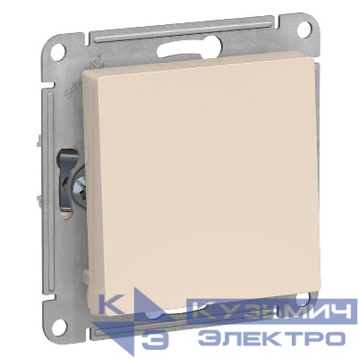 Выключатель 1-кл. СП AtlasDesign 10А IP20 (сх. 1) 10AX механизм беж. SE ATN000211