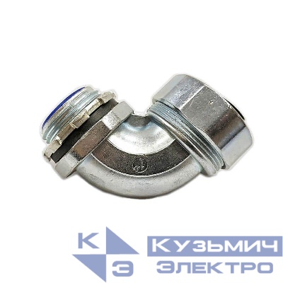 Элемент резьбовой крепежный РКН-25 поворот 90град. с наружн. резьбой ГОФРОМАТИК zeta41212