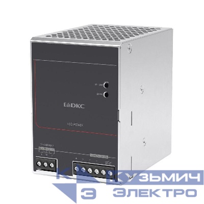 Источник питания "ECO POWER" 1ф 480Вт 20А 24В DKC DPSL480W24V