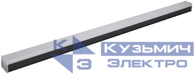 Светильник светодиодный 1011 40Вт 6500К 1200мм линейный офисный черн. IEK LT-LDCK-0-1011-040-65-K02