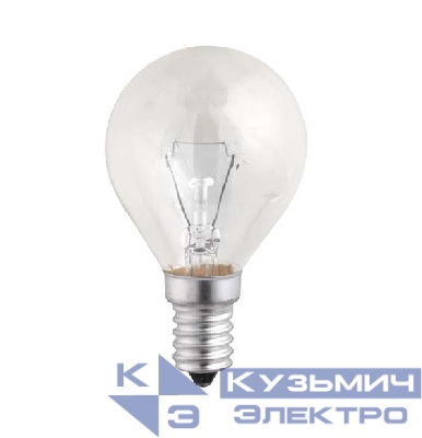 Лампа накаливания P45 240V 40W E14 clear JazzWay 3320256